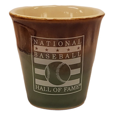 Baseball Hall of Fame Ceramic Glazed 2 oz Shot Glass