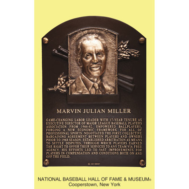 Mariano Rivera Baseball Hall of Fame Plaque Postcard