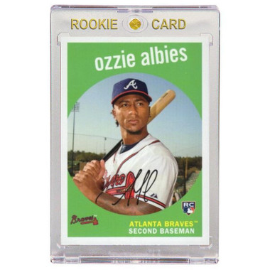 Ozzie Albies Atlanta Braves 2018 Topps Archives # 18 Rookie Card