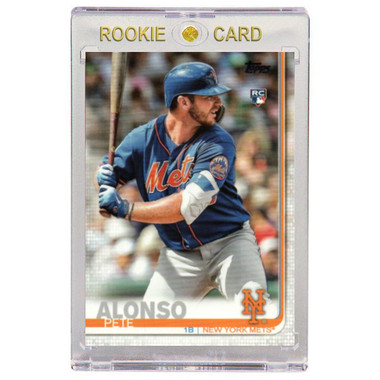 Pete Alonso New York Mets 2019 Topps # 475 Rookie Card (Factory Set Variation)