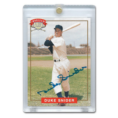 Duke Snider Autographed Card 1994 Nabisco All-Star Legends