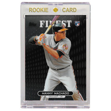 Manny Machado Baltimore Orioles 2013 Topps Finest # 80 Rookie Card