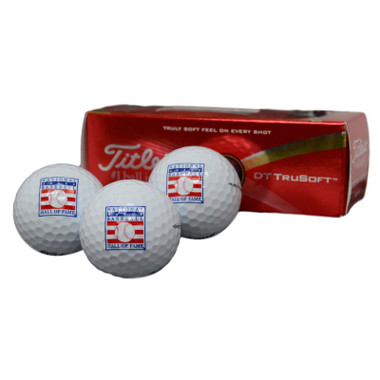 Titleist Baseball Hall of Fame Logo Golf Balls 3 Pack