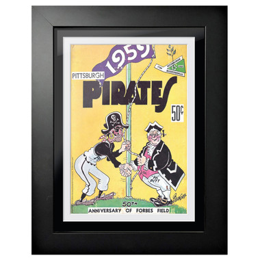 Pittsburgh Pirates 1959 Scorecard Cover 18 x 14 Framed Print