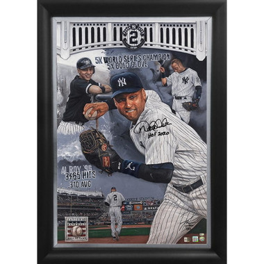 Derek Jeter 'My Way' Autographed Limited Edition of 52 Framed 24 x 36 Canvas Giclee (Justyn Farano)