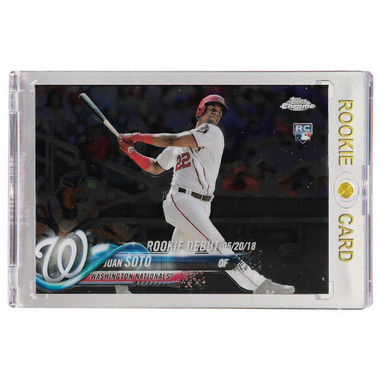 Juan Soto Washington Nationals 2018 Topps Chrome Update # HMT98 Rookie Card