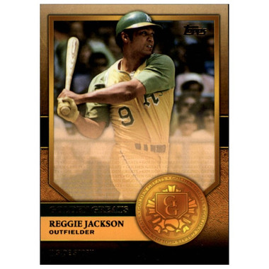 Reggie Jackson 2012 Topps Golden Greats Card # 92