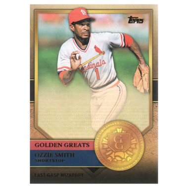 Ozzie Smith 2012 Topps Golden Greats Card # 91