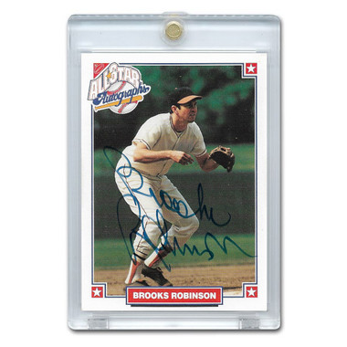 Brooks Robinson Autographed Card 1993 Nabisco All-Star Legends