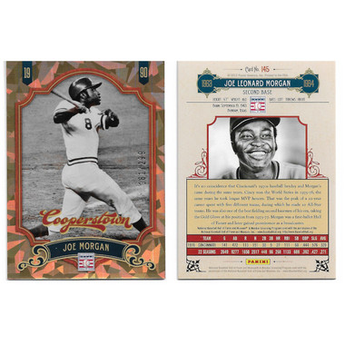 Joe Morgan 2012 Panini Cooperstown Crystal Collection # 145 Baseball Card Ltd Ed of 299