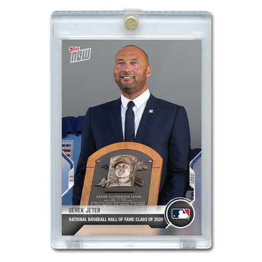 Derek Jeter Hall of Fame Induction 2021 Topps Now Card # 776 Ltd Ed of 4,957