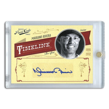 Mariano Rivera Autographed Card 2020 Absolute Baseball Materials