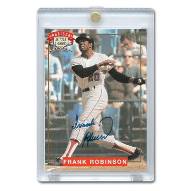 Frank Robinson Autographed Card 1994 Nabisco All-Star Legends