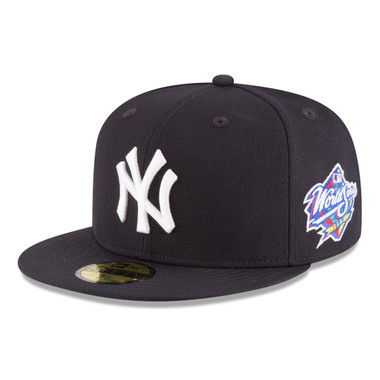 New York Yankees New Era 2000 Subway Series 59FIFTY Fitted Hat - Sky Blue /Cilantro
