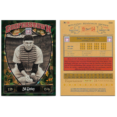 Bill Dickey 2013 Panini Cooperstown Green Crystal # 36