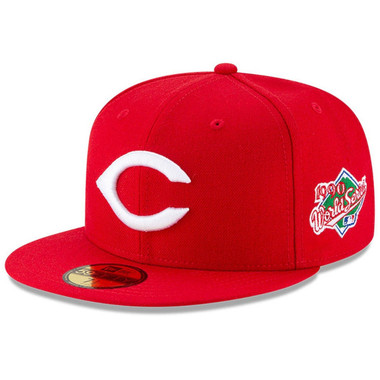 Men’s New Era Cincinnati Reds 1990 World Series Champions Wool Fitted 59FIFTY Cap