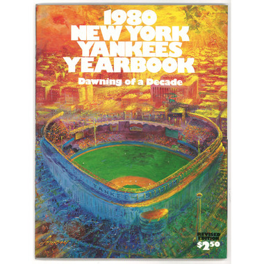 1980 New York Yankees Team Yearbook