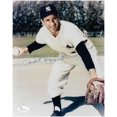 Phil Rizzuto Signed Photo 16x20 5 STATS HOF MVP 10 Holy Cow