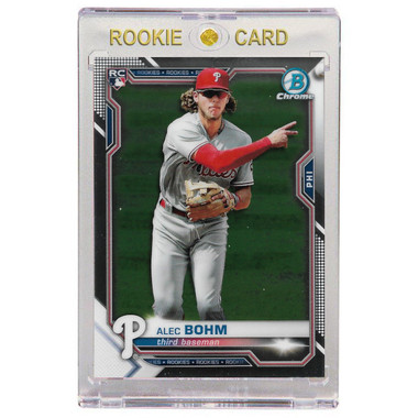 Alec Bohm Philadelphia Phillies 2021 Bowman Chrome # 94 Rookie Card