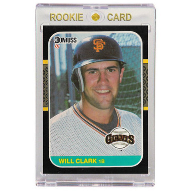 Will Clark San Francisco Giants 1987 Donruss # 66 Rookie Card