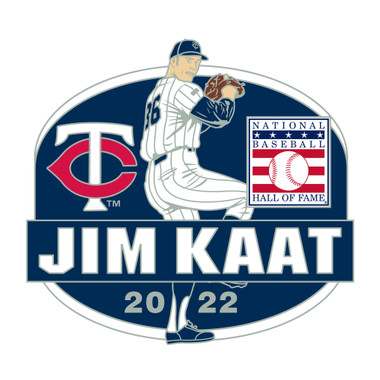 Jim Kaat Minnesota Twins Baseball Hall of Fame 2022 Induction Collector's Pin