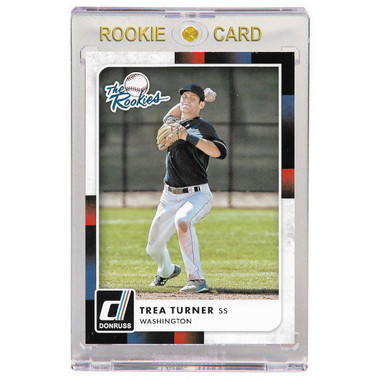 Trea Turner Washington Nationals 2016 Donruss The Rookies # TR3 Rookie Card