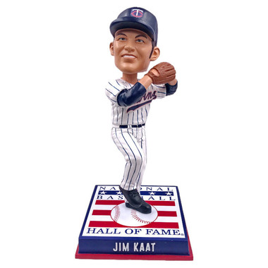 Jim Kaat Minnesota Twins Forever Collectibles Baseball Hall of Fame 2022 Induction Bobblehead Ltd Ed of 216