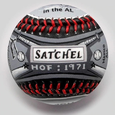 Satchel Paige G.O.A.T. Unforgettaballs Limited Commemorative Baseball with Lucite Gift Box