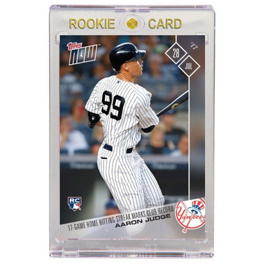 Aaron Judge New York Yankees 2017 Topps Now # 407 Rookie Card