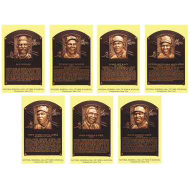 Roberto Alomar Baseball Hall of Fame Plaque Postcard