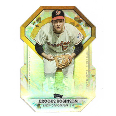 Brooks Robinson 2022 Topps Diamond Greats Die Cut # DGDC-28