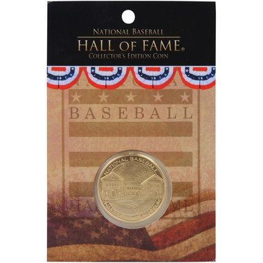 Highland Mint Baseball Hall of Fame Building and Logo Souvenir Coin