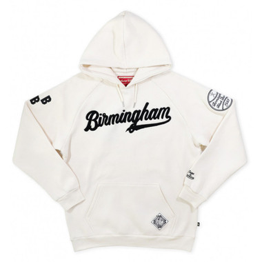 Birmingham Black Barons Negro League Heritage Ivory Hooded Sweatshirt