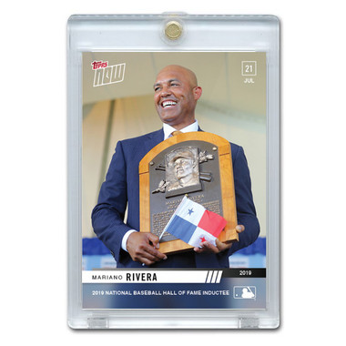 Mariano Rivera New York Yankees Hall of Fame Induction 2019 Topps Now Card Ltd Ed of 1,893