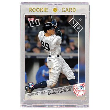 Aaron Judge New York Yankees 2017 Topps Now # 110 Rookie Card