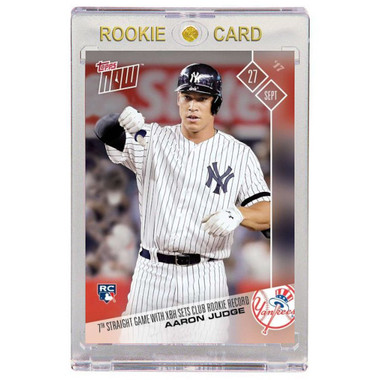 Aaron Judge New York Yankees 2017 Topps Now # 664 Rookie Card