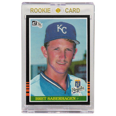 Bret Saberhagen Kansas City Royals 1985 Donruss # 222 Rookie Card