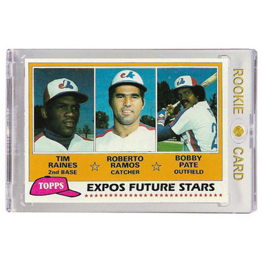 Tim Raines Montreal Expos 1981 Topps # 479 Rookie Card