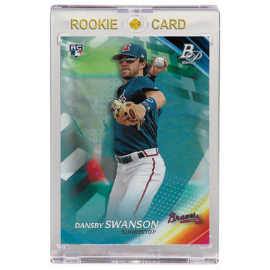 Dansby Swanson Atlanta Braves 2017 Bowman Platinum # 78 Rookie Card