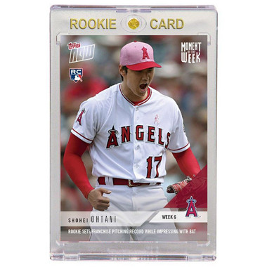 Shohei Ohtani Los Angeles Angels 2018 Topps Now # MOW-6 Rookie Card