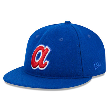 Men’s New Era Atlanta Braves Retro Crown Classic 59FIFTY Fitted Royal Cap