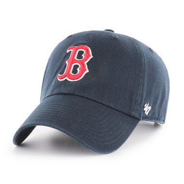 Men’s ’47 Brand Boston Red Sox Navy Clean Up Adjustable Cap