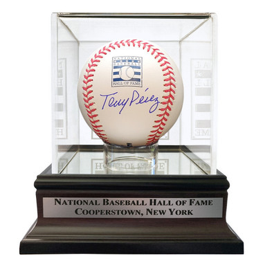 Tony Perez Autographed Hall of Fame Logo Baseball with Case (HOF)