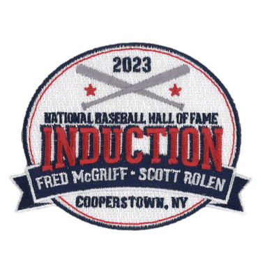 Baseball Hall of Fame 2023 Induction Logo Patch