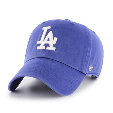 47 Brand Los Angeles La Dodgers MVP Hat Cap Black/White Outline