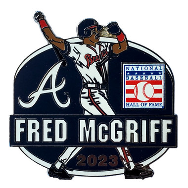 Fred McGriff Atlanta Braves Hall of Fame Class of 2023 Collector’s Pin