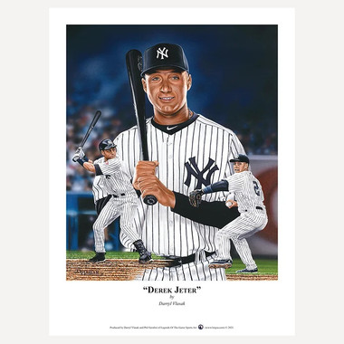 Derek Jeter New York Yankees Highland Mint 2020 Hall of Fame Induction 4''  x 6'' Silver Coin Card