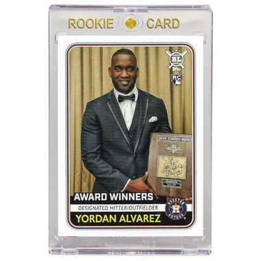 Yordan Alvarez Houston Astros 2020 Topps Big League # 270 Rookie Card