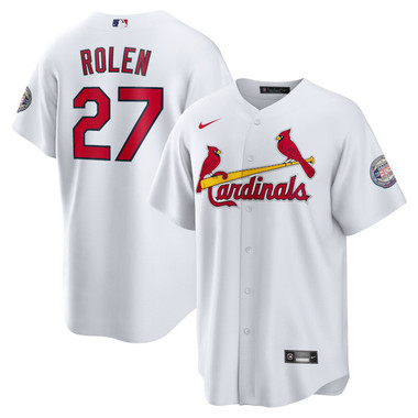 Men’s Nike Scott Rolen Hall of Fame 2023 Induction Official Replica St. Louis Cardinals Home Jersey