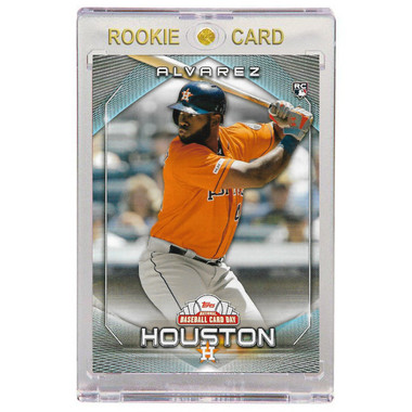 Yordan Alvarez Houston Astros 2020 Topps National Baseball Card Day # 3 Rookie Card